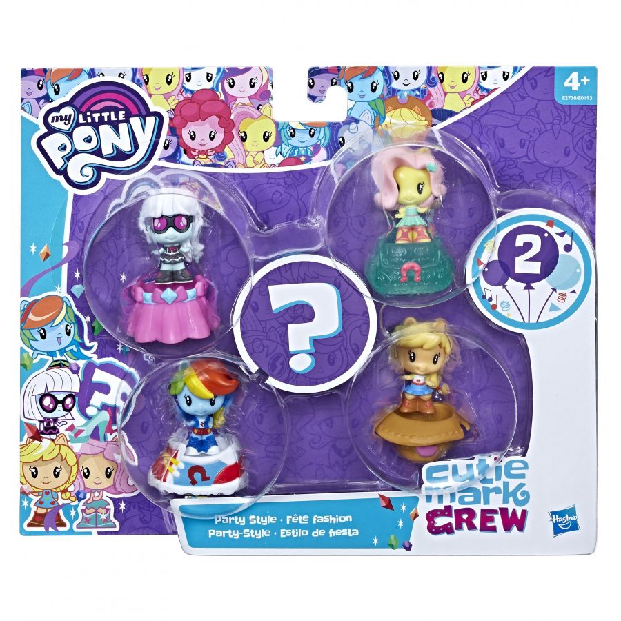 Đồ Chơi Búp Bê MY LITTLE PONY Biệt Đội Dấu Duyên - Thời Trang E2730/E0193