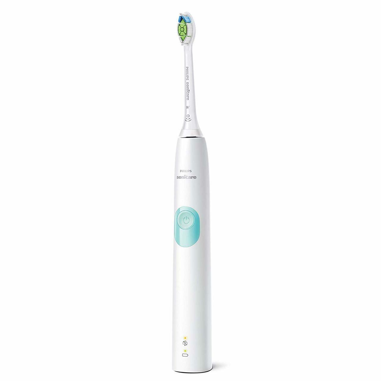 Bộ đôi bàn chải đánh răng điện Philips Sonicare ProtectiveClean 4300 (Màu Ngẫu Nhiên) - Hàng Nhập Khẩu