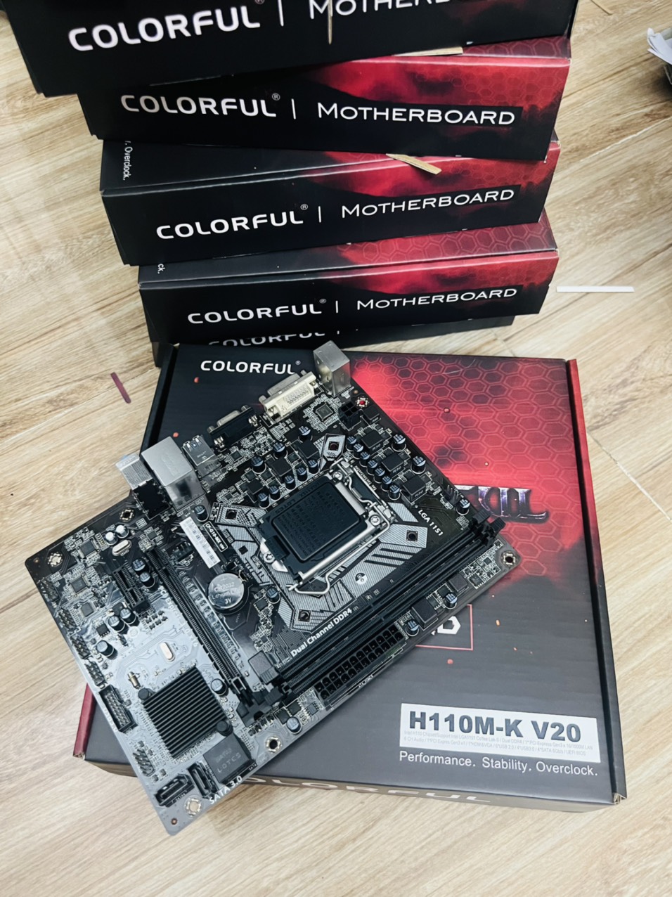 Bo Mạch Chủ (Mainboard) COLORFUL H110M-K plus V20 - HÀNG CHÍNH HÃNG