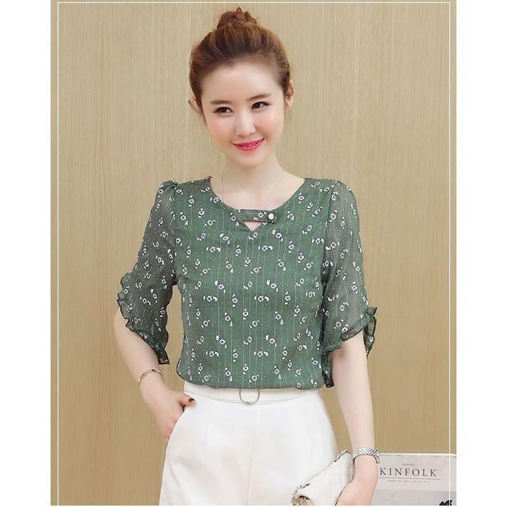 Áo Tay Loa Hoa Nhí Đẹp Xinh - QA0051