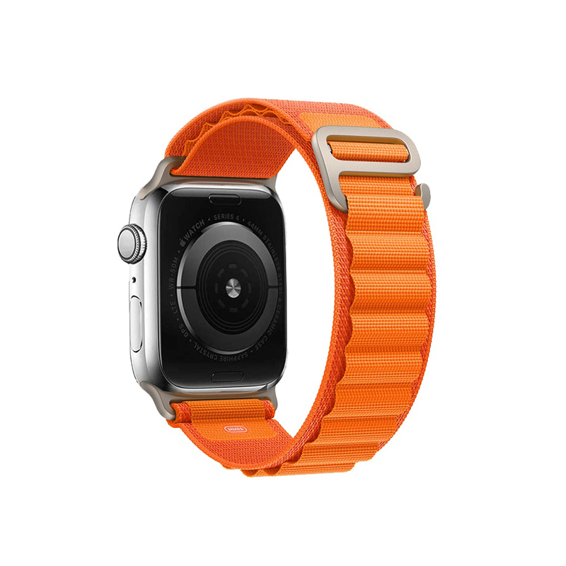 Dây đeo đồng hồ sợi vải sang trọng mềm mại dành cho Apple Watch 49mm 44mm 40mm 45mm 41mm 42mm 38mm 49 44 45 mm Ultra 8 7 6 3 se 8 Handtown - Hàng chính hãng