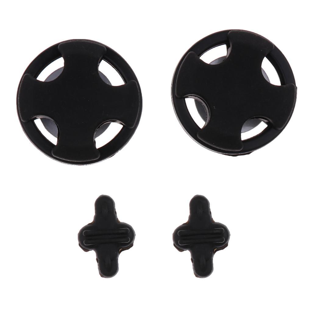 2xArchery Bow Stabilizer Vibration Absorber Silencer Dampeners Black