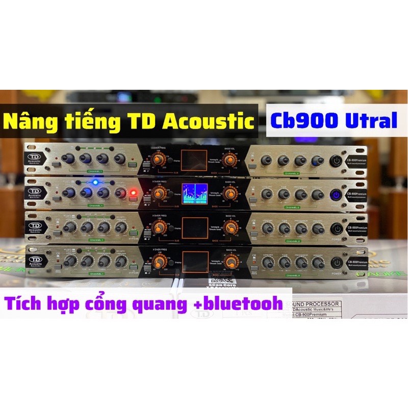 Hình ảnh Nâng tiếng TD Acoustic Cb900 Premium hàng chính hãng.Đã tích hợp cổng quang+bluetooh