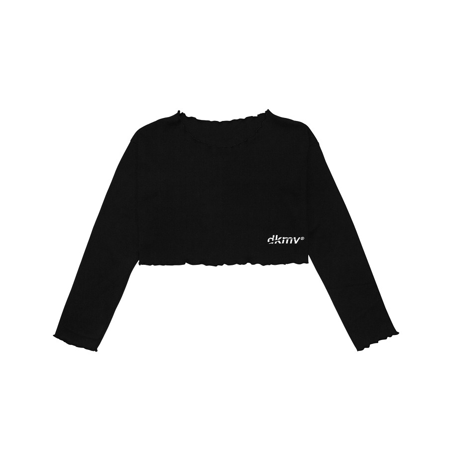 DKMV Croptop Octopus - BLACK