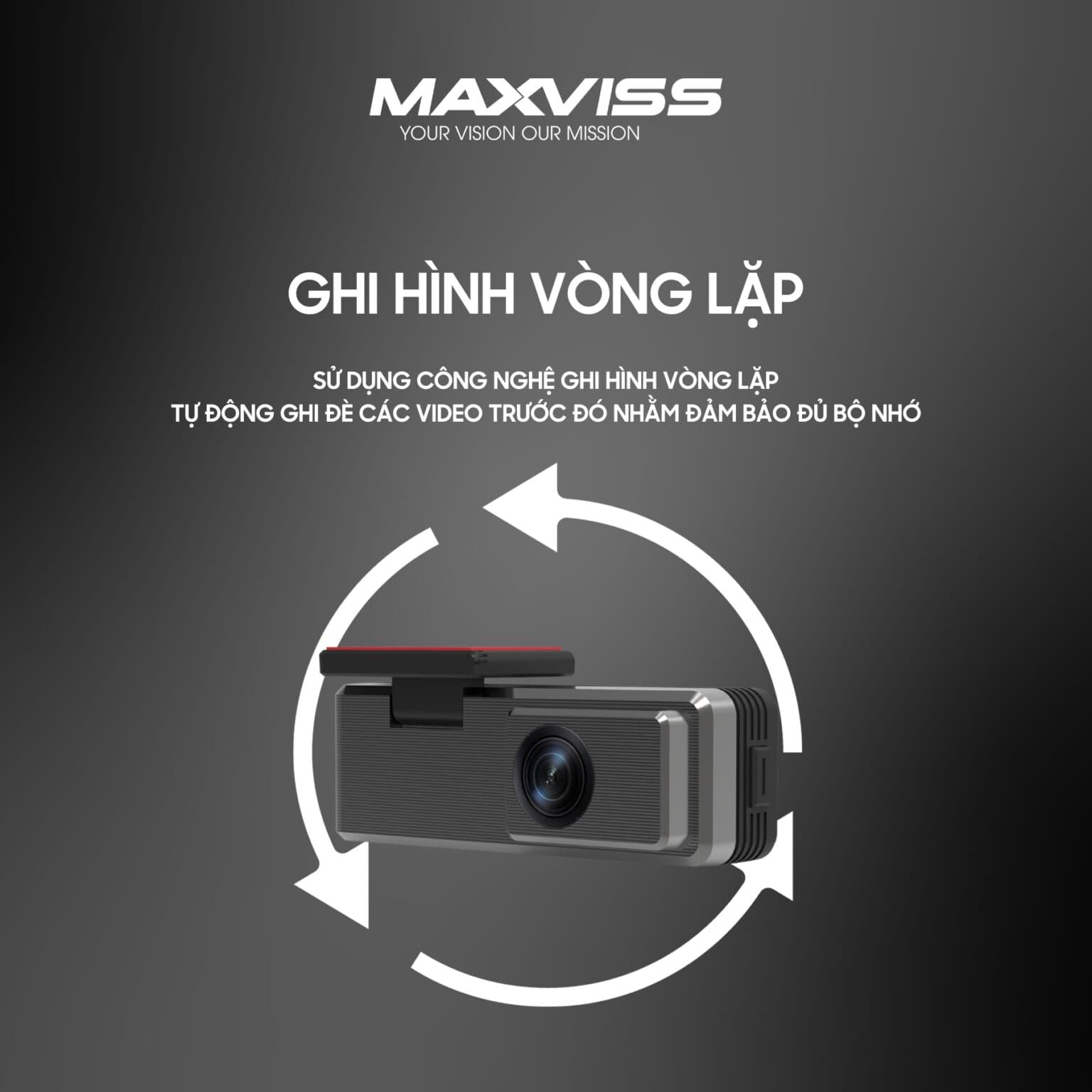 Camera hành trình MAXVISS M1 Mini Hàng chính hãng