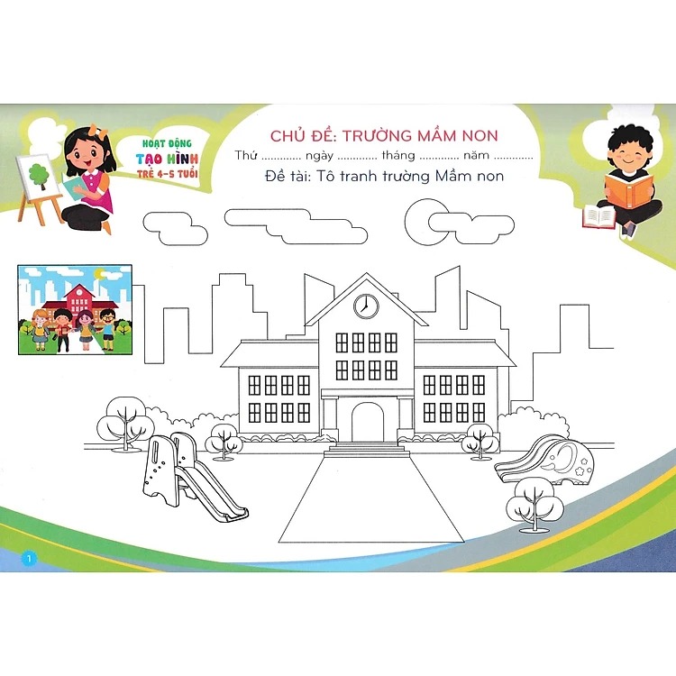 HOẠT ĐỘNG TẠO HÌNH TRẺ 4-5 TUỔI