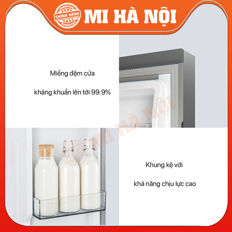 Tủ lạnh bốn cánh Xiaomi Mijia 496L có đông mềm - Hàng chính hãng