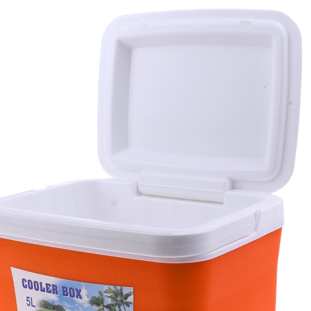 Camping Outdoor Drinks Food Cooler Box Car Ice Bucket with Handle