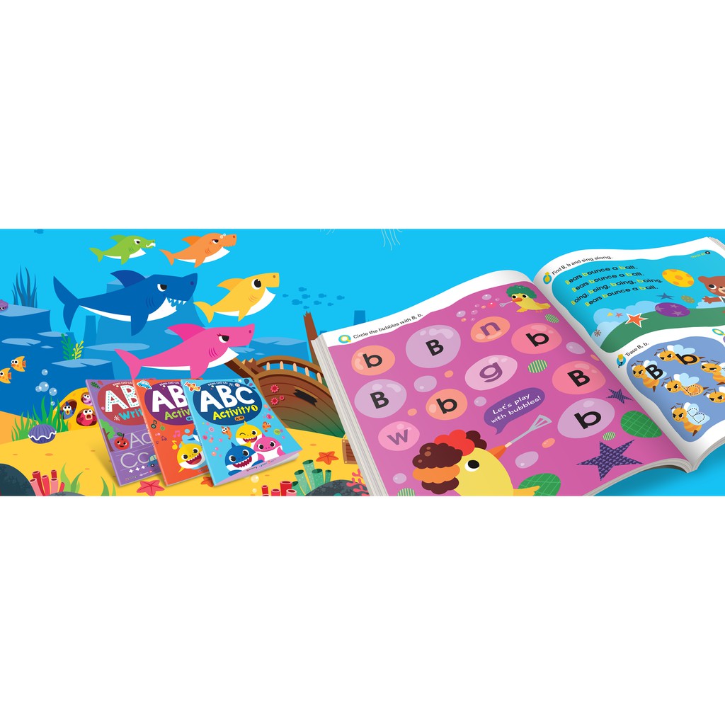 Bảng Chữ Cái Abc Activity 1 - A-M -Dành Cho Trẻ 3-6 Tuổi
