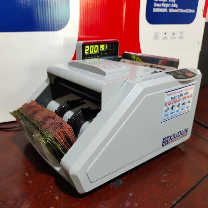 Máy đếm tiền XIUDUN_5300W, đếm chính xác số lượng tờ, siêu bền, bảo hành 18 tháng
