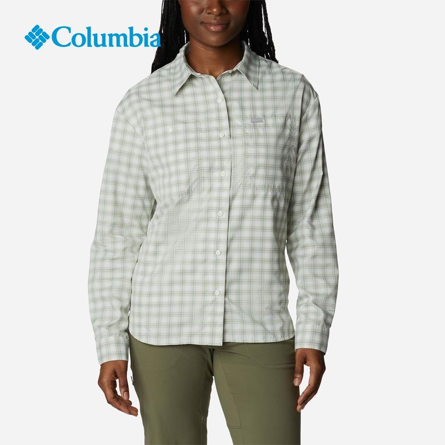 Áo sơ mi dài tay nữ Columbia Silver Ridge Utility Patterned - 2033351100
