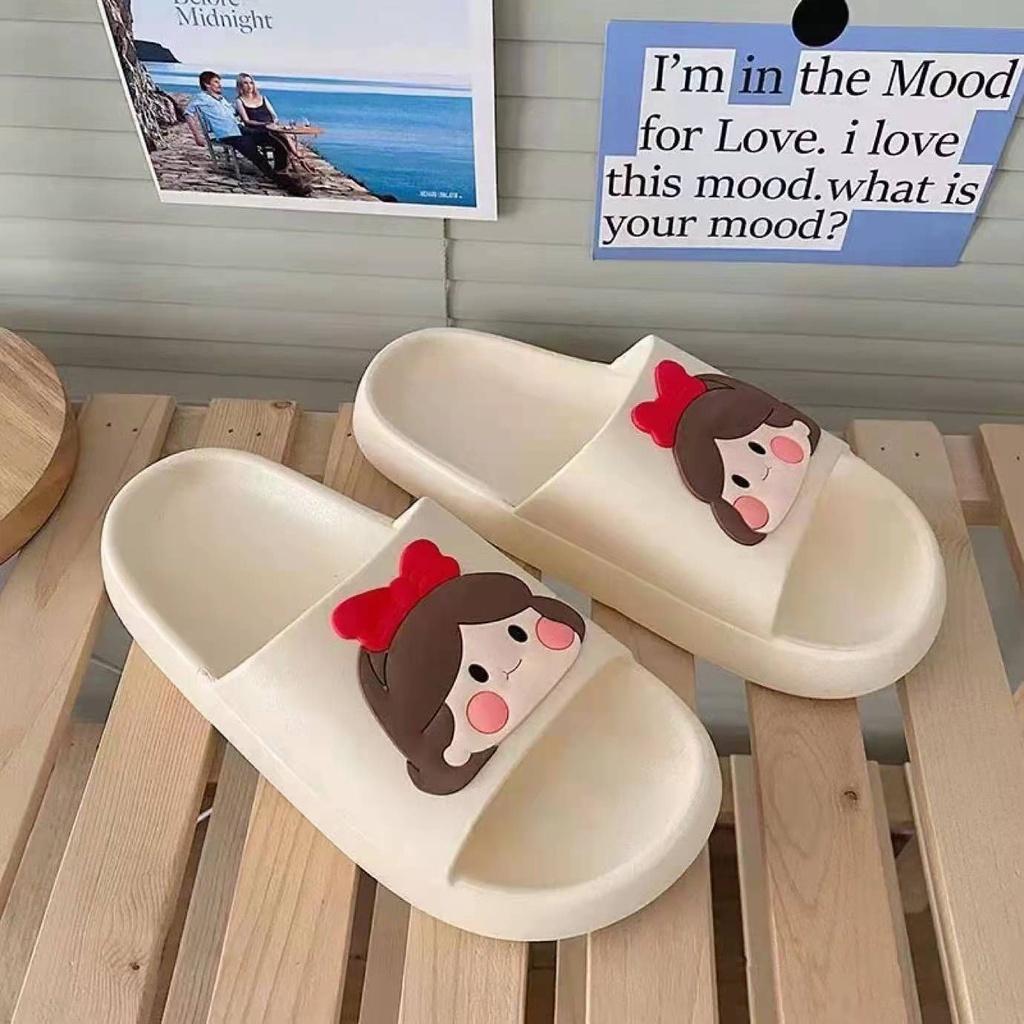 Dép Nữ Chibi Đế Răng cưa chống trượt xinh xắn