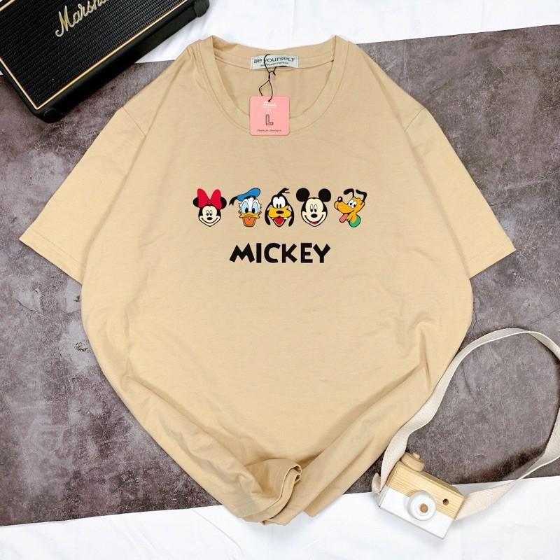 Áo Thun Tay Ngắn Unisex Mickey - Hình chụp thật