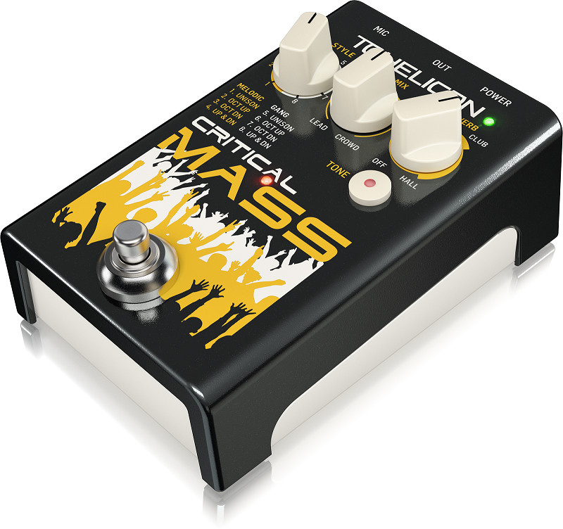 TC Helicon Critical Mass Vocal Effects Pedal -Hàng Chính Hãng