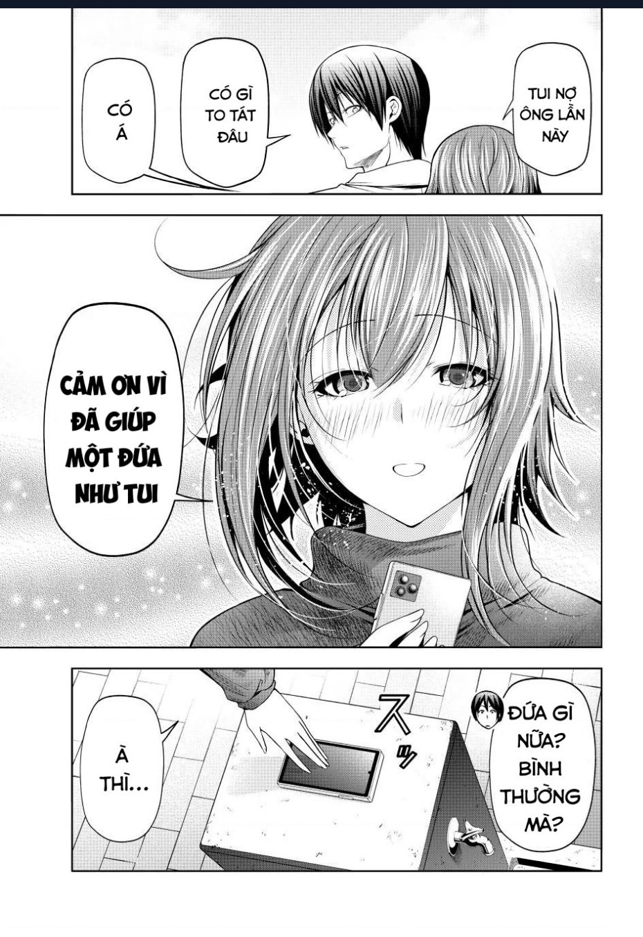 cô gái thích lặn - grand blue chapter 99 34