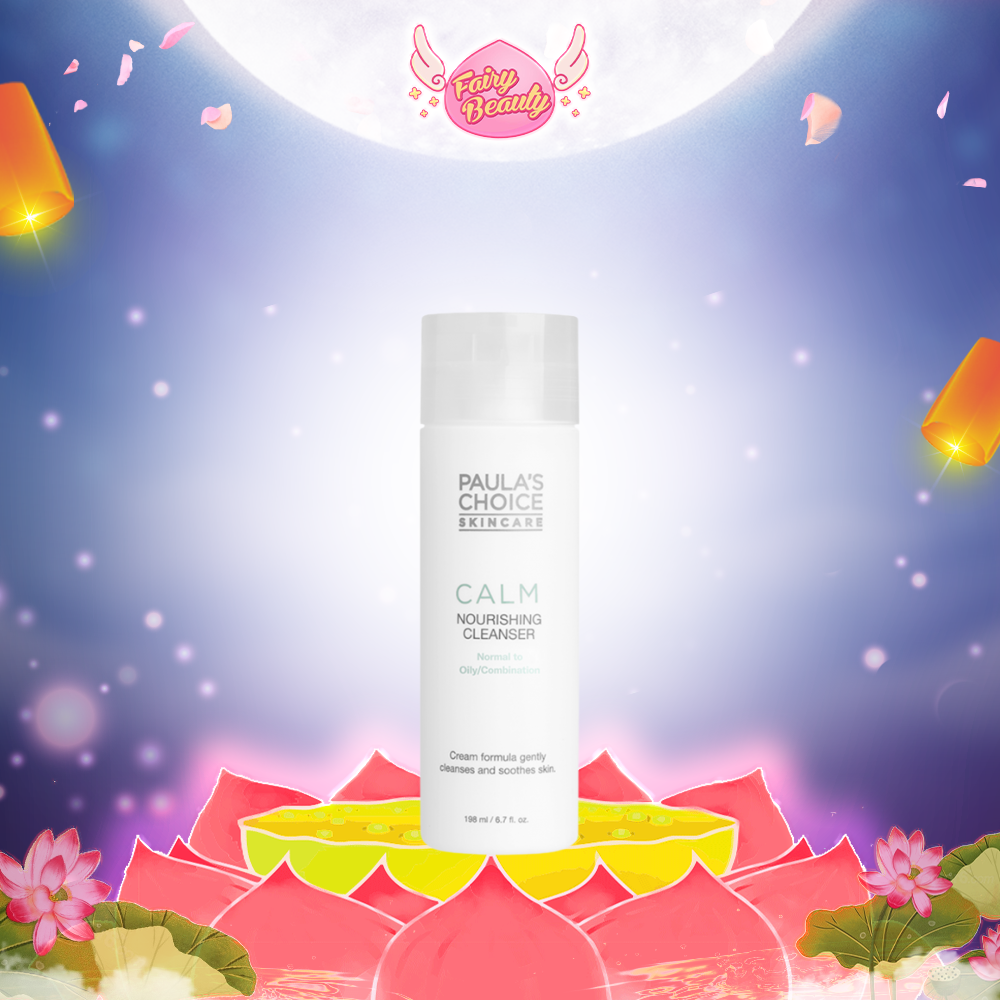 Sữa Rửa Mặt Dịu Nhẹ Dành Cho Da Dầu, Da Nhạy Cảm Paula's Choice Calm Nourishing Cleanser Normal To Oily