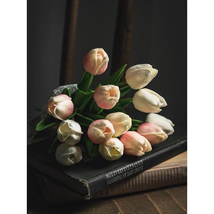 Hoa Tulip giả, hoa giả decor siêu xinh không lo bị héo - cutam.homedecor