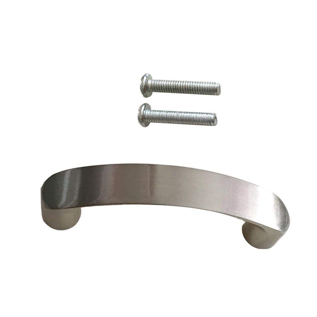 2xAluminum Brushed Nickel Kitchen Door Cabinet Drawer Handle Pulls 96MM 64MM 96mm