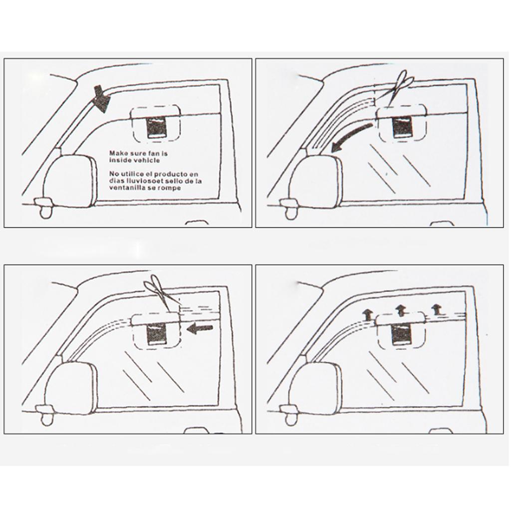 Marine Cooling Fan Electric Fan RV Fan Front / Rear Window Air Vent