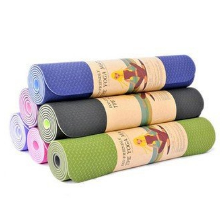 Thảm Tập Yoga Cao Cấp Chống Trơn Chống Trượt YG888 (Giao màu ngẫu nhiên)