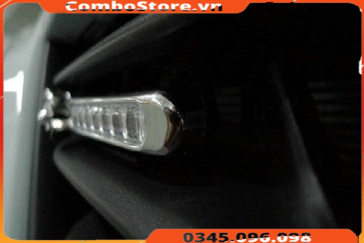 Bộ 2 đèn led ban ngày trang trí ô tô - Bộ 2 đèn led ban ngày dùng cho xe hơi năng lượng gió cao cấp