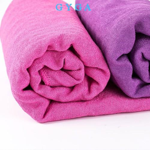 Khăn trải thảm yoga, khăn trải thảm dày mịn chống trơn trượt MICROFIBER thấm hút mô hôi cao cấp tặng túi đựng