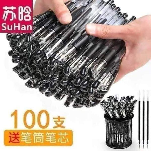 ️FREE SHIP️ SÉT 100C BÚT BI NƯỚC VĂN PHÒNG NHIỀU MÀU SIÊU TIẾT KIỆM