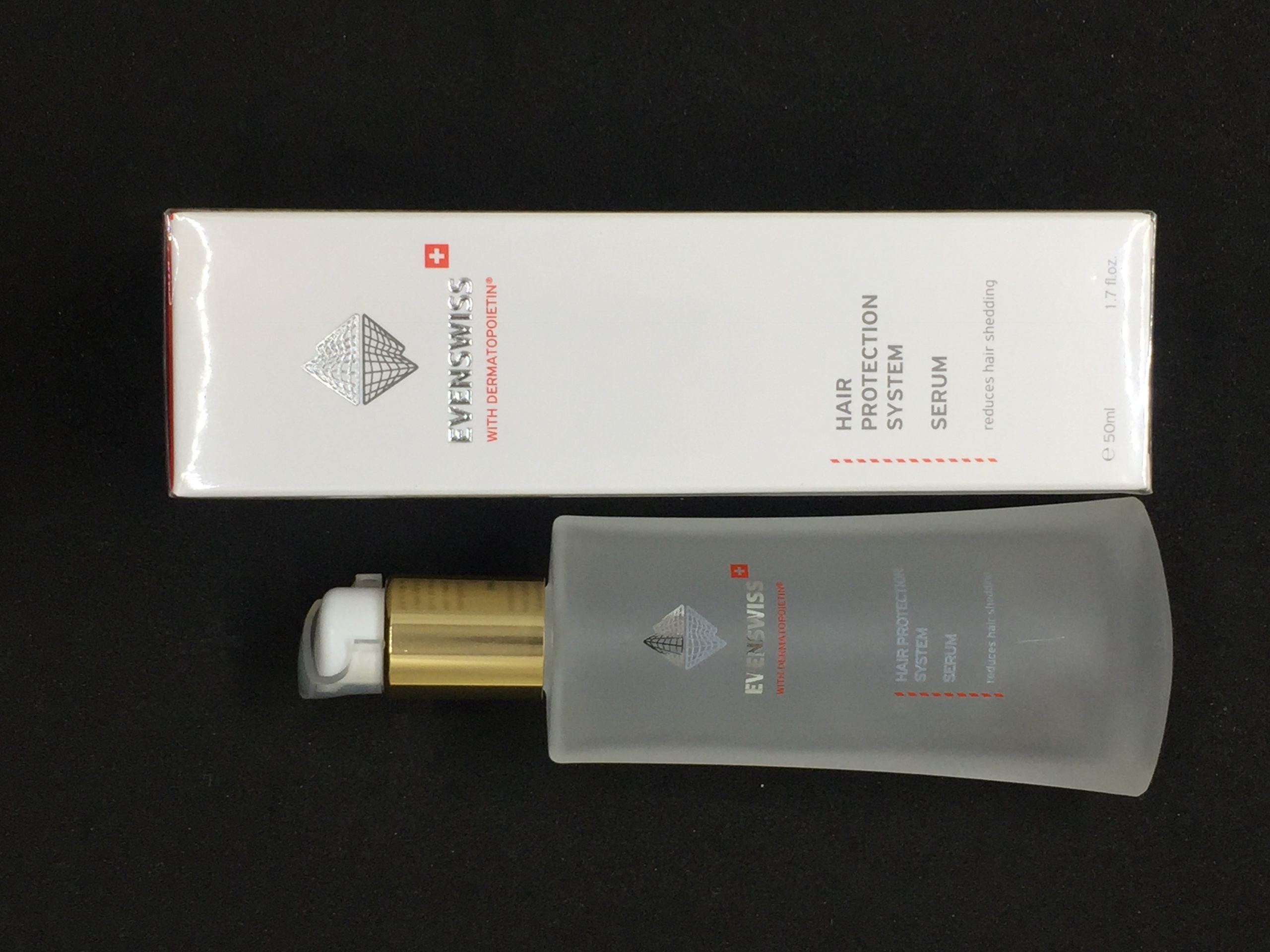 Serum Ngăn Ngừa Rụng Và Làm Dày Tóc - EVENSWISS HAIR PROTECTION SYSTEM SERUM từ Thụy Sĩ 50ml