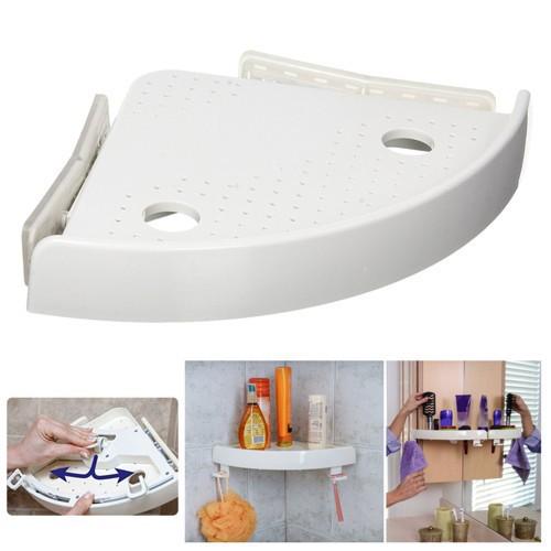 Kệ góc để đồ nhà tắm hút chân không