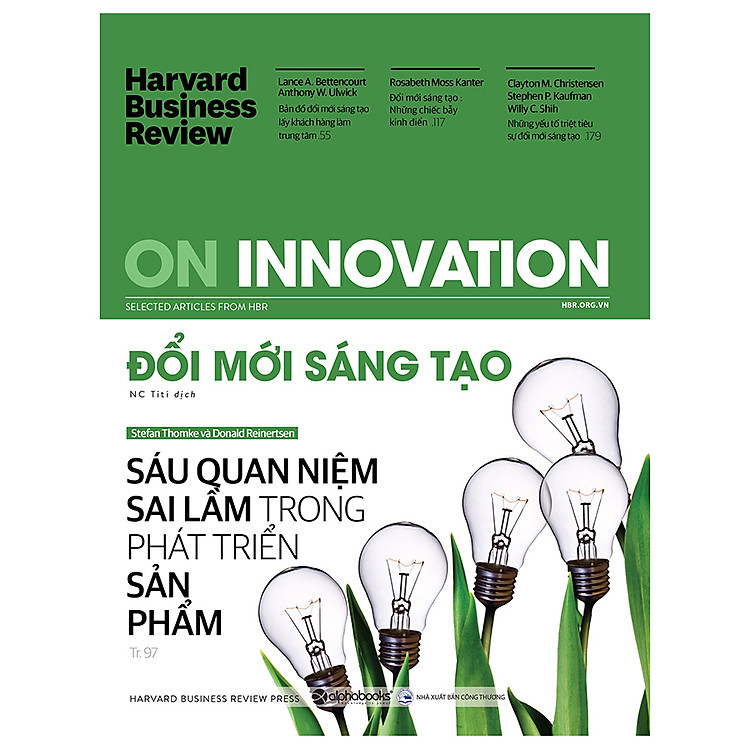 HBR On Innovation - Đổi mới sáng tạo - Sáu quan niệm sai lầm trong phát triển sản phẩm