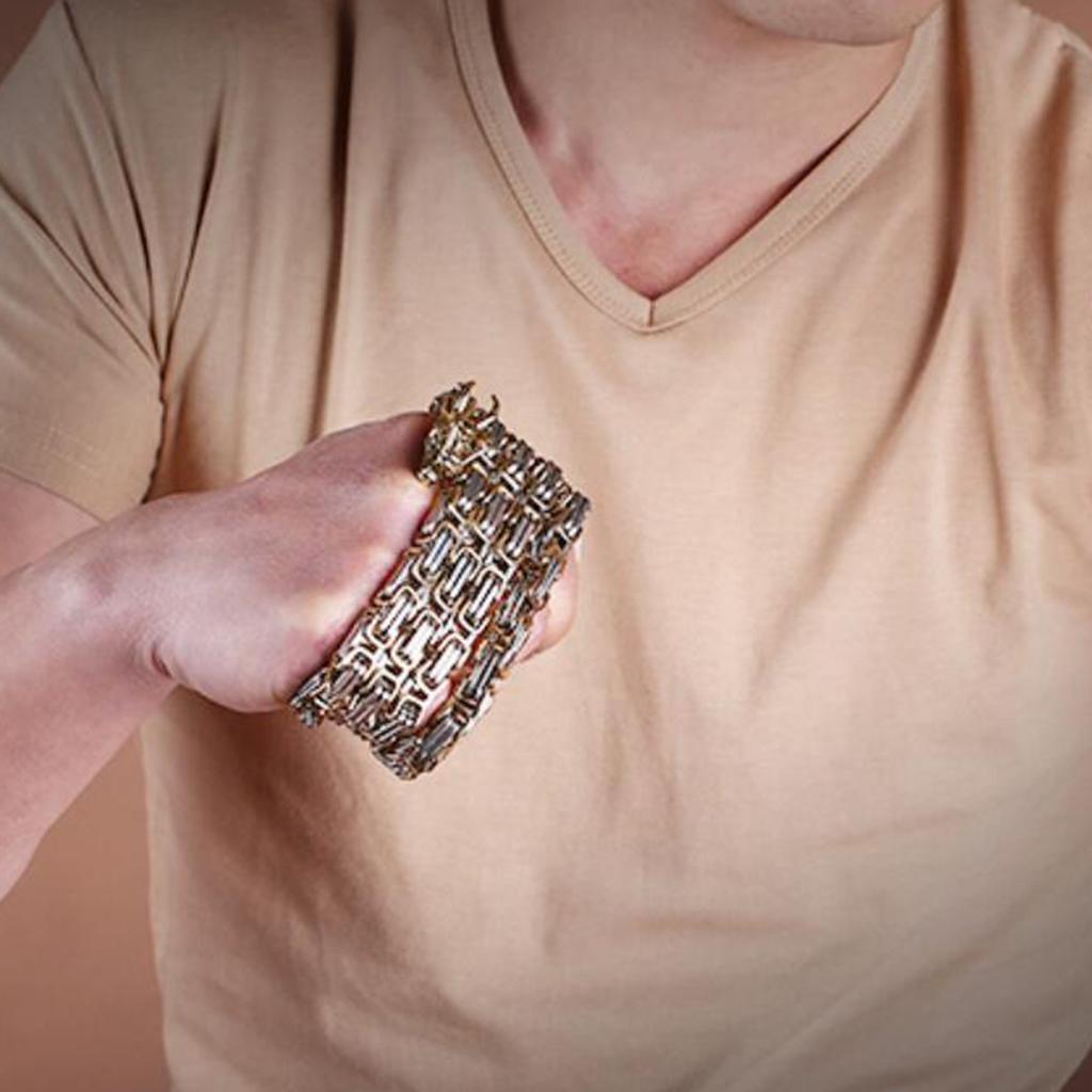 Outdoor Mens Biker Dragon Curb Chain Necklace Biker Link