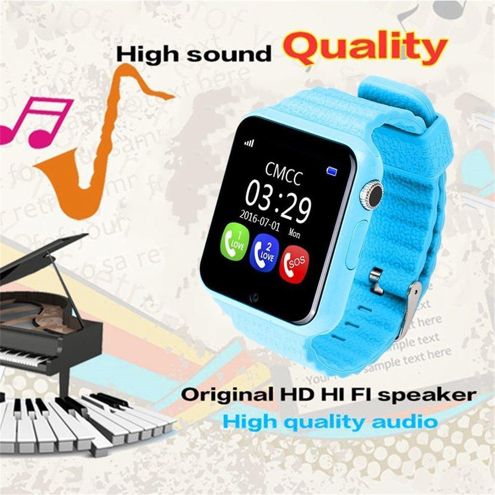 V7K Đồng Hồ Thông Minh Trẻ Em An Ninh An Toàn Màn Hình Chống Mất GPS Định Vị Vị Trí Theo Dõi Màn Hình Hiển Thị Màn Hình Chống Thấm Nước