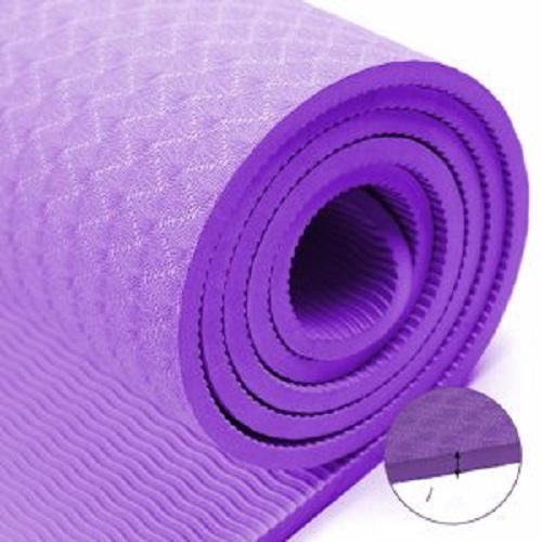 Thảm Tập Yoga Chống Trượt - Thảm Tập Thể Dục - Loại 16mm - Tham Tập Yoga PNR - Cực Êm , Bám Dính Sàn ( Hồng , Đen Xám , Xanh Biển , Tím )