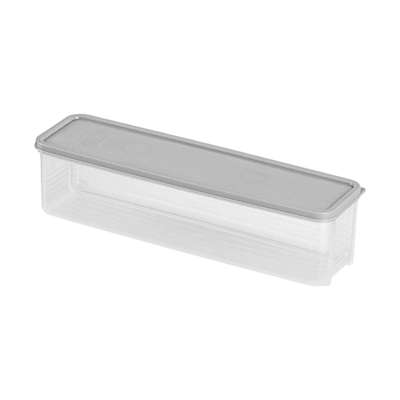 Clear Pasta Storage Container Egg Storage Container with Lid for Drawer