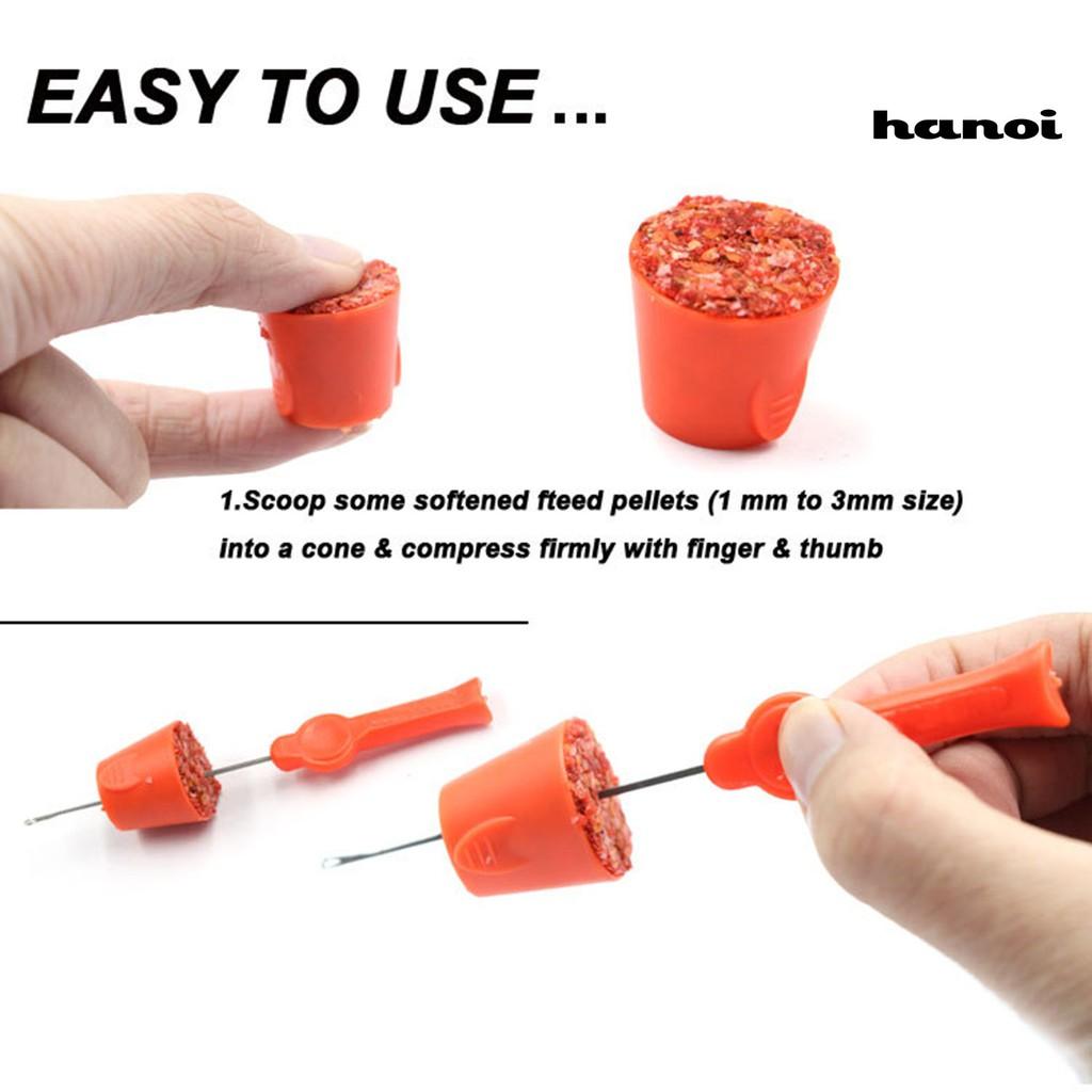 Lồng Đựng Mồi Câu Cá Hình Tên Lửa