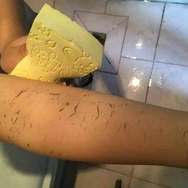 Bông tắm kì ghét siêu sạch