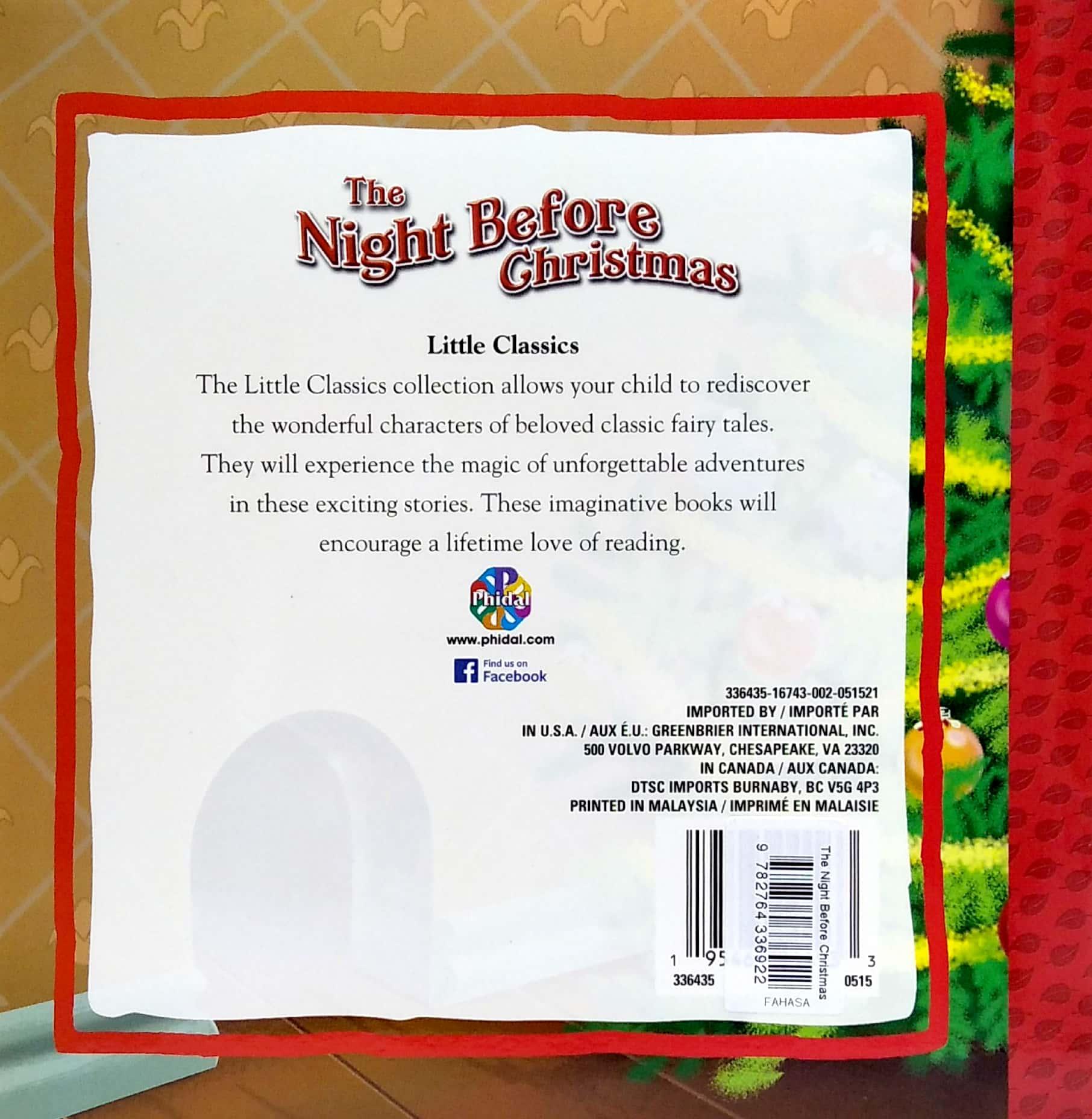 The Night Before Christmas Little Classics