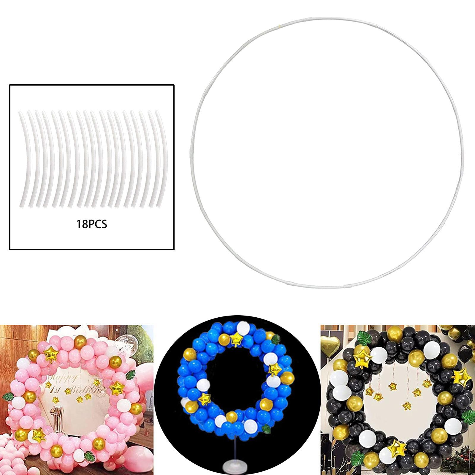 Circle Balloon Column Removable Decor for Wedding Festival 180cm 100cm