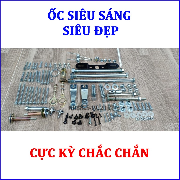 Bộ Ốc Xe Dream Việt Hàng Cao Cấp