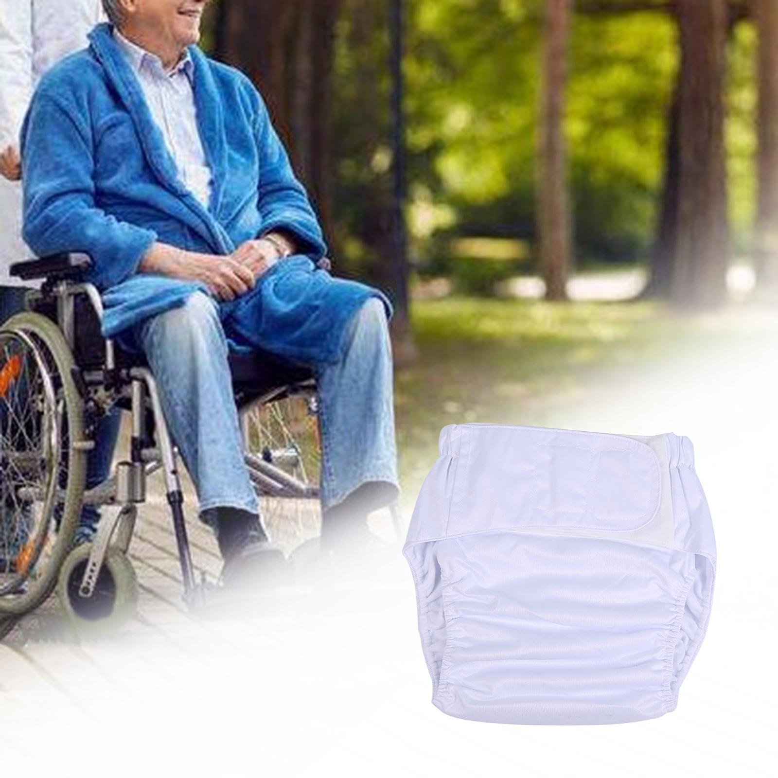 Adult Diaper Nappy  Breathable Fitted Reusable for Men Women