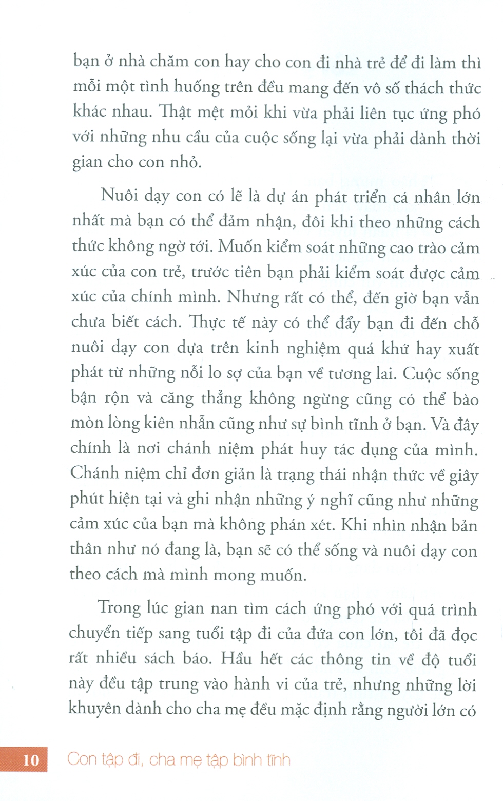 Con Tập Đi, Cha Mẹ Tập Bình Tĩnh