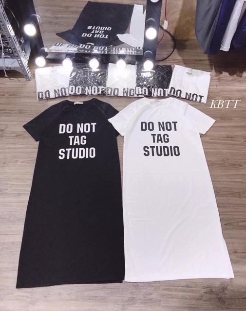 Váy Maxi Thể Thao Dáng Suông DO NOT TAG STUDIO - Chất Thun Cotton