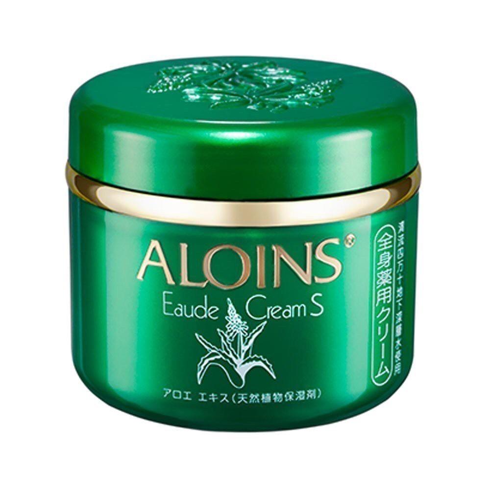 kem xanh lô hội aloins, Kem dưỡng trắng da Aloins Eaude Cream S tím 185g 210g to Nhật