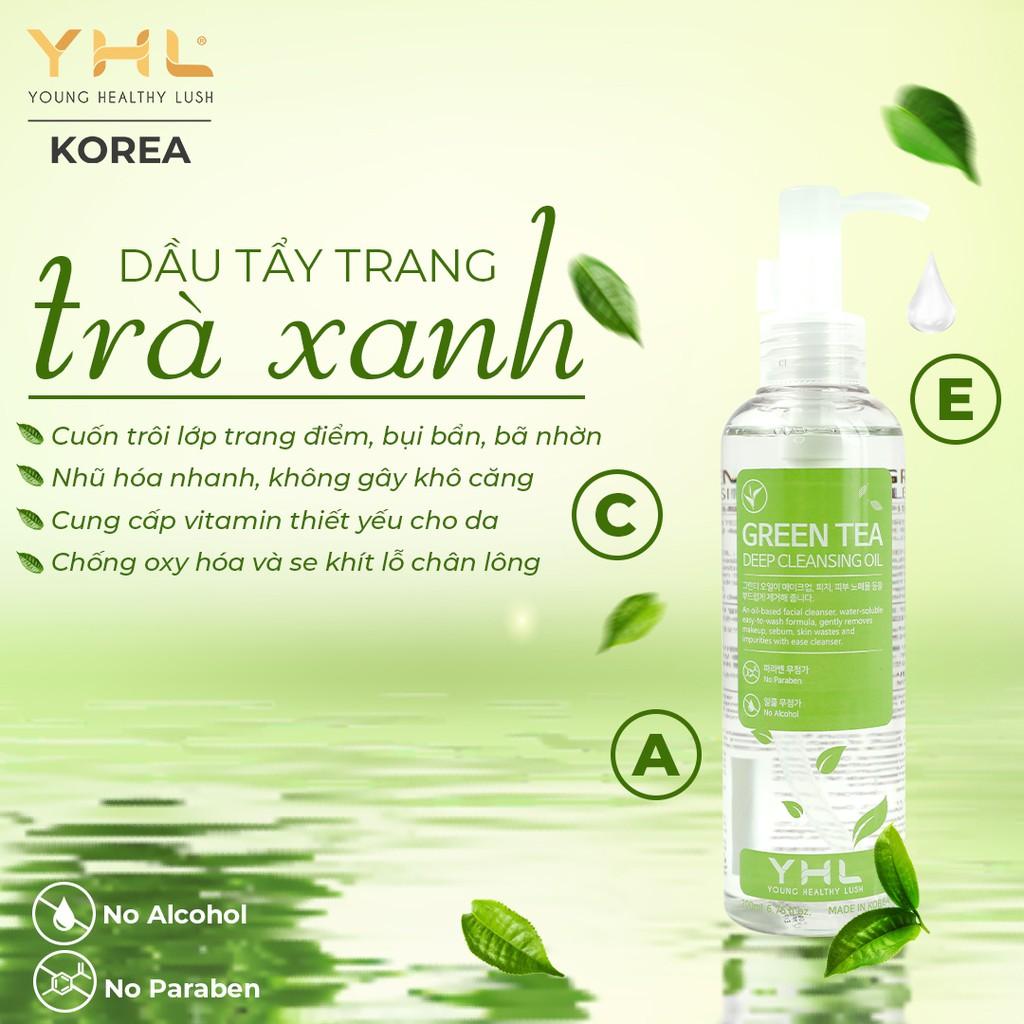 Dầu Tẩy Trang Trà Xanh YHL