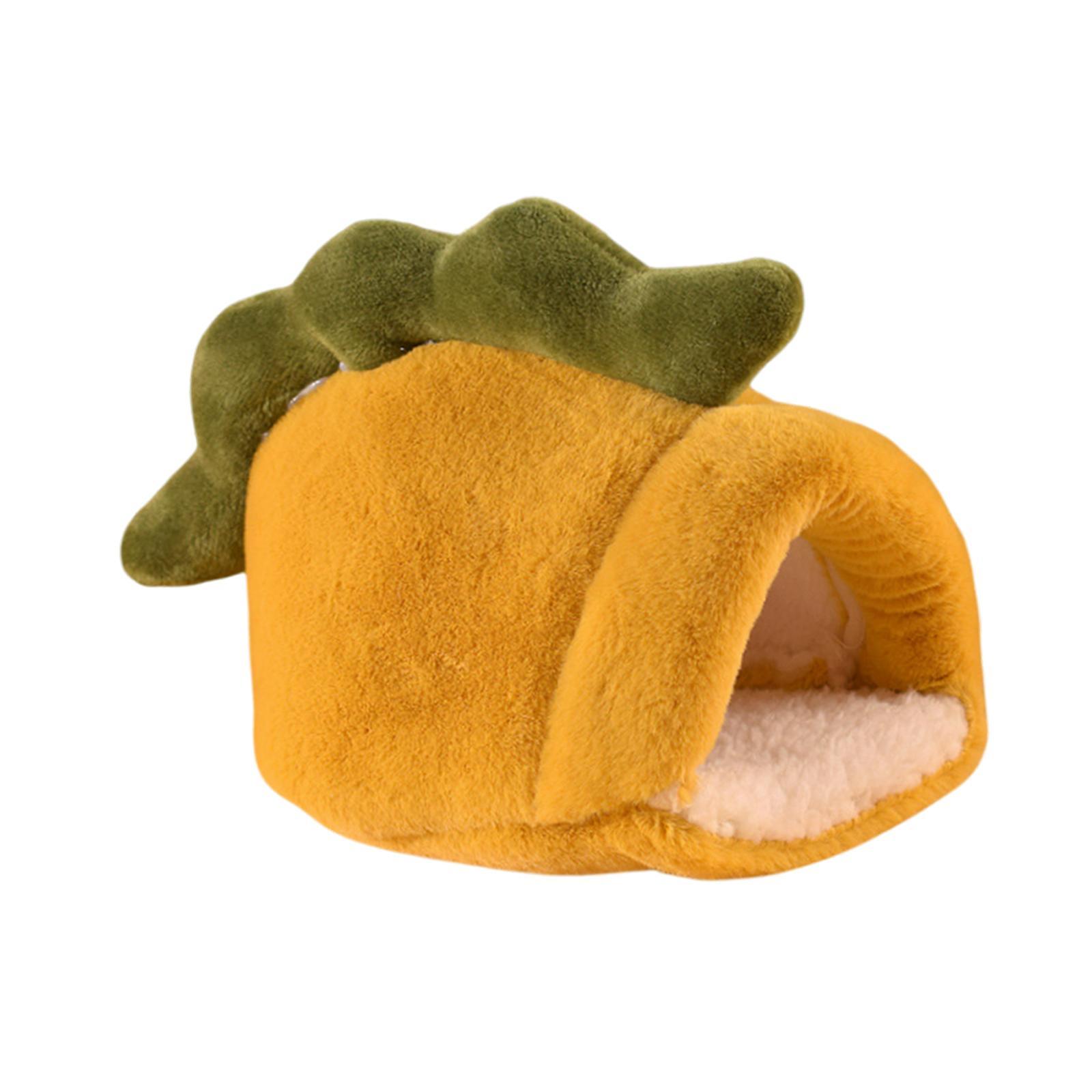 Hamster Bed Cute Plush Soft Warm Bed Mini for Hedgehog Rat Dwraf Hamster
