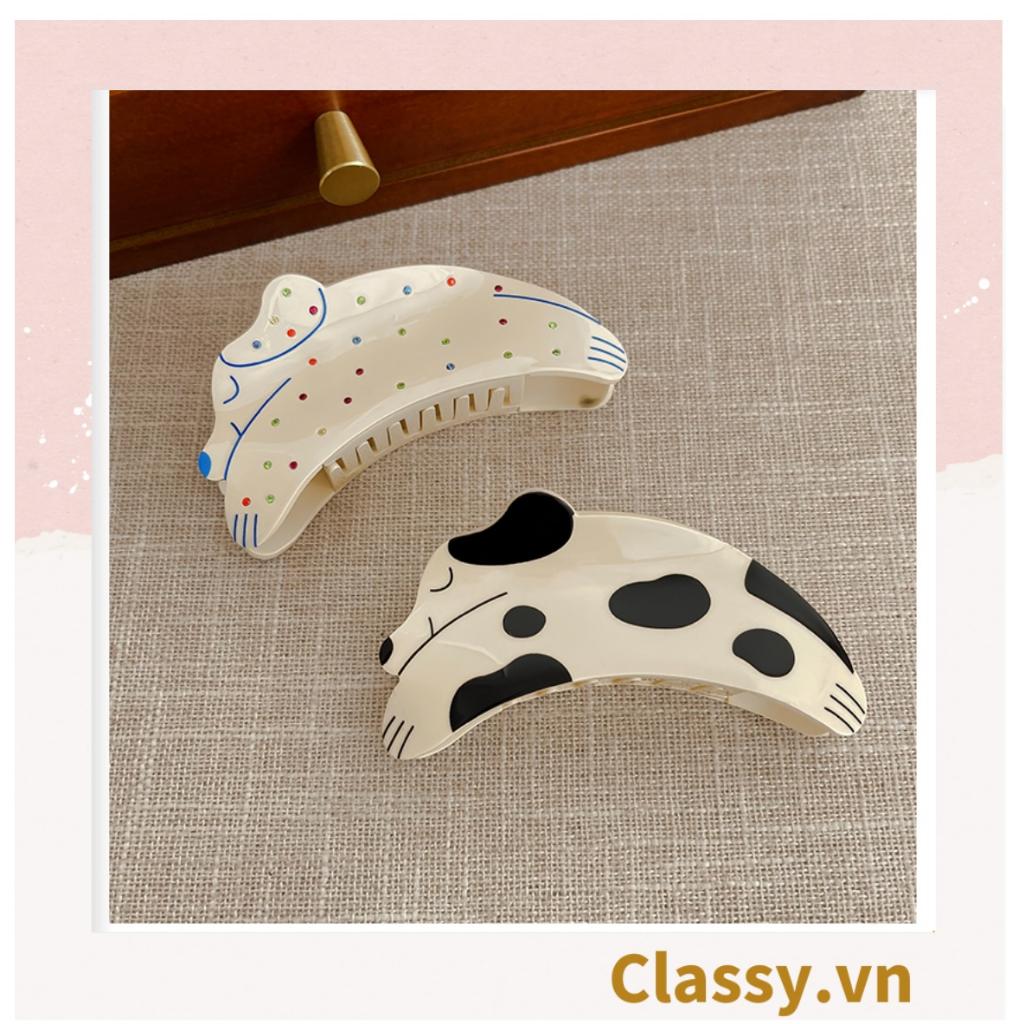Kẹp càng cua, kẹp tóc Classy dễ thương, dễ tạo kiểu, không gây rụng tóc PK1583