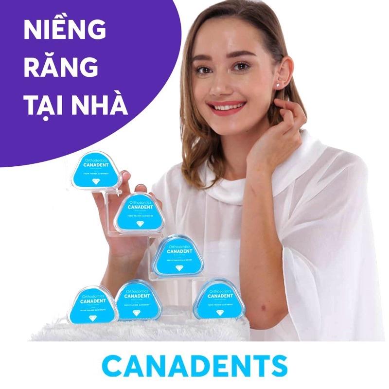 (NIỀNG RĂNG) BỘ 3 NIỀNG RĂNG SILICON CANADENT ALIGNMENT.