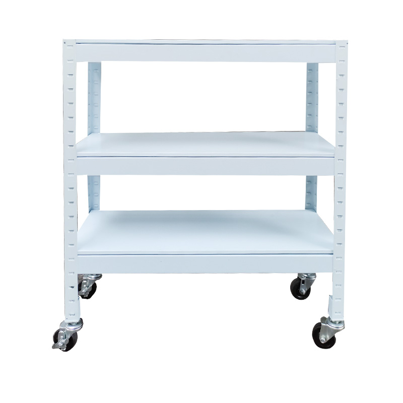 Kệ có bánh xe 3 tầng đa năng 81cm trắng
