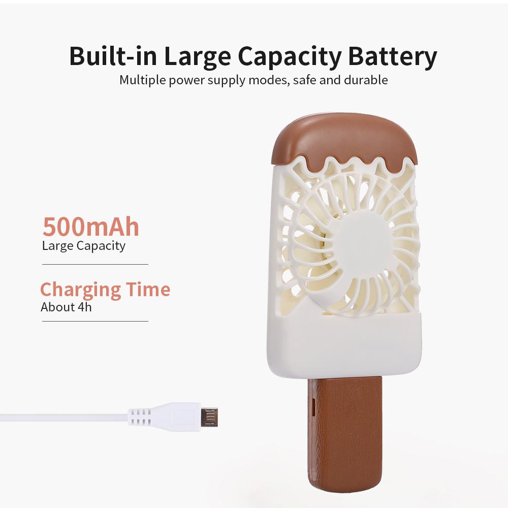 Quạt USB cầm tay nhỏ cầm tay có thể sạc lại