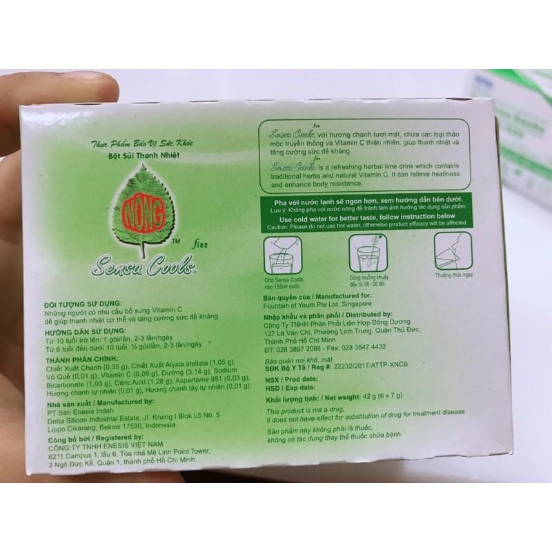 Bột thanh nhiệt Sénacools H/6g